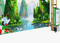 Zkmc ऊर्ध्वाधर दीवार Inkjet प्रिंटर डिजिटल कैनवास लकड़ी ग्लास पेंटिंग