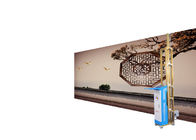 1.8 मीटर-2.7 मीटर मुद्रण ऊंचाई के साथ एचडी वर्टिकल वॉल प्रिंटिंग मशीन