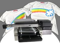 USB3.0 Cmykw मल्टीकलर यूवी फ्लैटबेड प्रिंटिंग मशीन टी शर्ट गारमेंट डिजिटल फाइबर क्लॉथ का उपयोग: