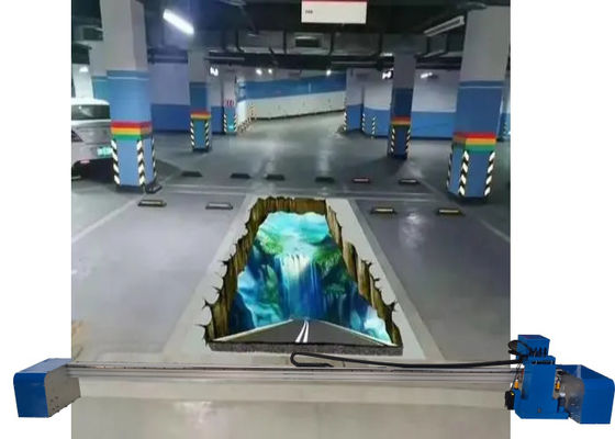 3 डी प्रभाव 220v क्षैतिज मौन 2880dpi डिजिटल फ्लैटबेड प्रिंटिंग मशीन
